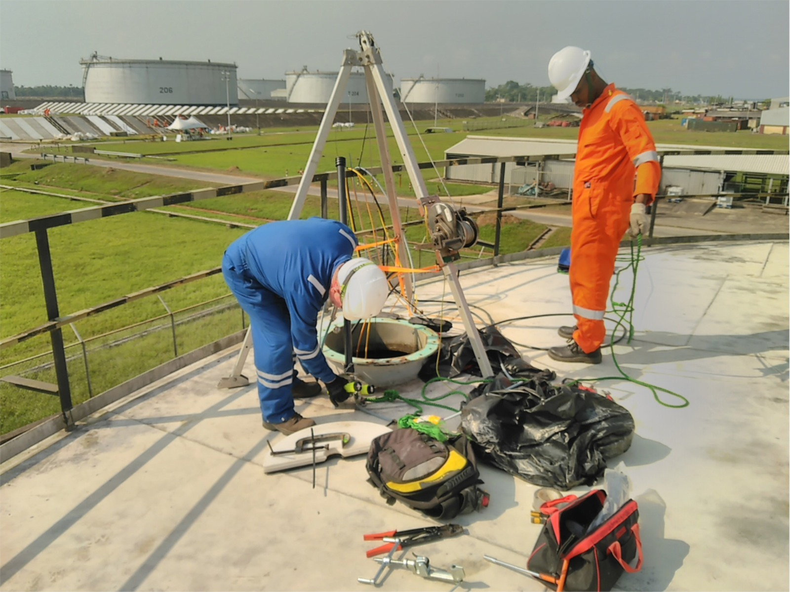 Robotic In-Service Tank Inspection